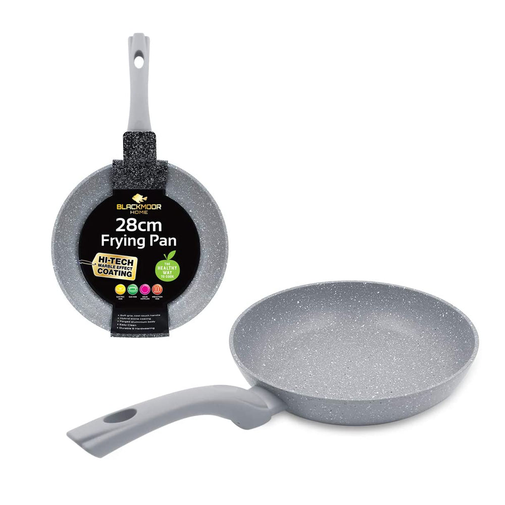 Blackmoor 28cm Ceramic Frying Pan - Grey | 67119