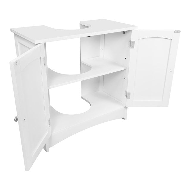 Benross Under Sink Free Standing Bathroom Cabinet - White | 69739