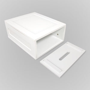 Benross Slimline Multi Purpose Storage Bathroom Unit - White | 69779