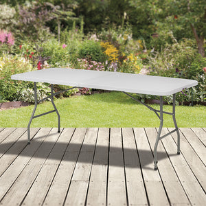 Redwood 180cm / 6ft Folding Catering Table - White
