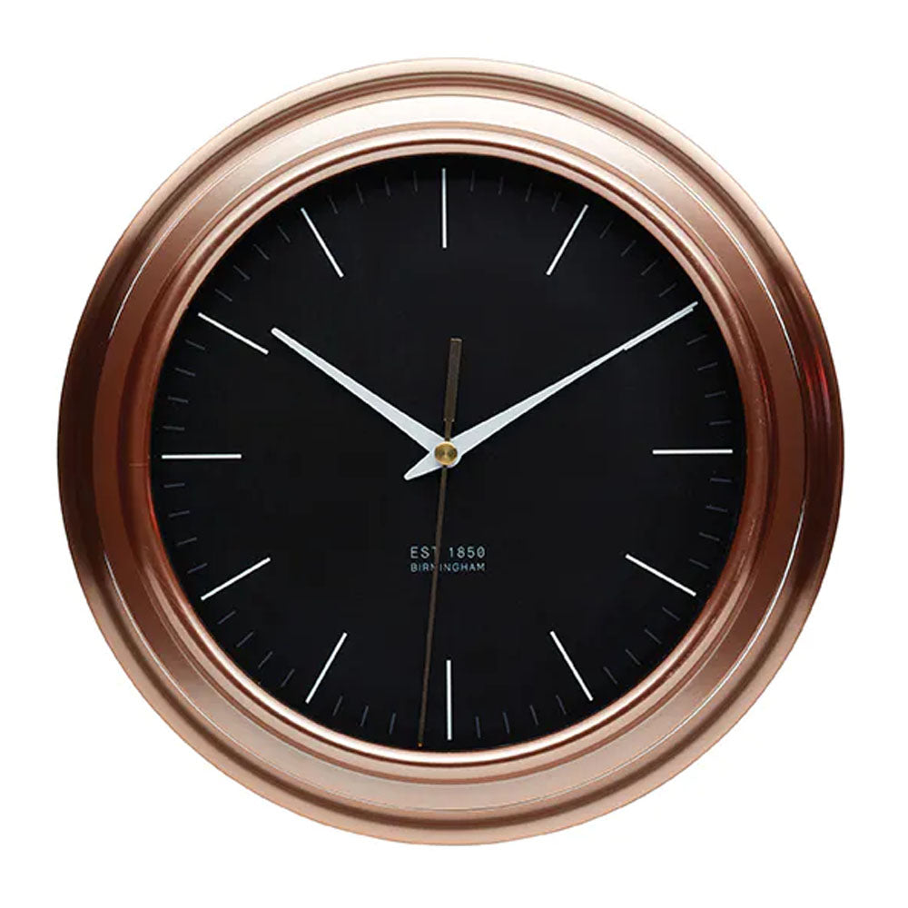 KitchenCraft Copper Effect Clock | KCCLOCKCOP