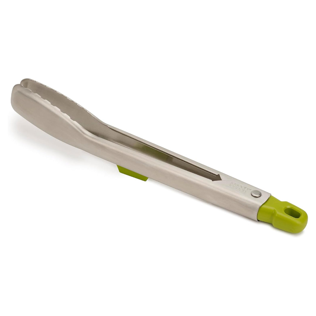 Joseph Joseph Elevate Steel Slimline Tongs - Green | 10536