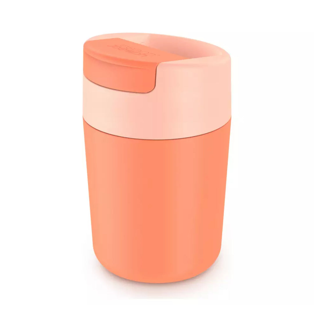 Joseph Joseph Sipp Travel Mug 340ml - Coral | 81123JJ