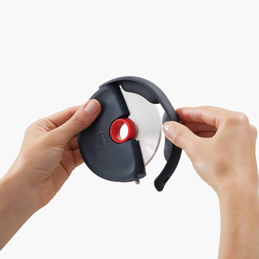 Joseph Joseph Disc Easy Clean Pizza Wheel - Grey/Red | 20038