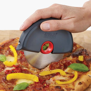 Joseph Joseph Disc Easy Clean Pizza Wheel - Grey/Red | 20038