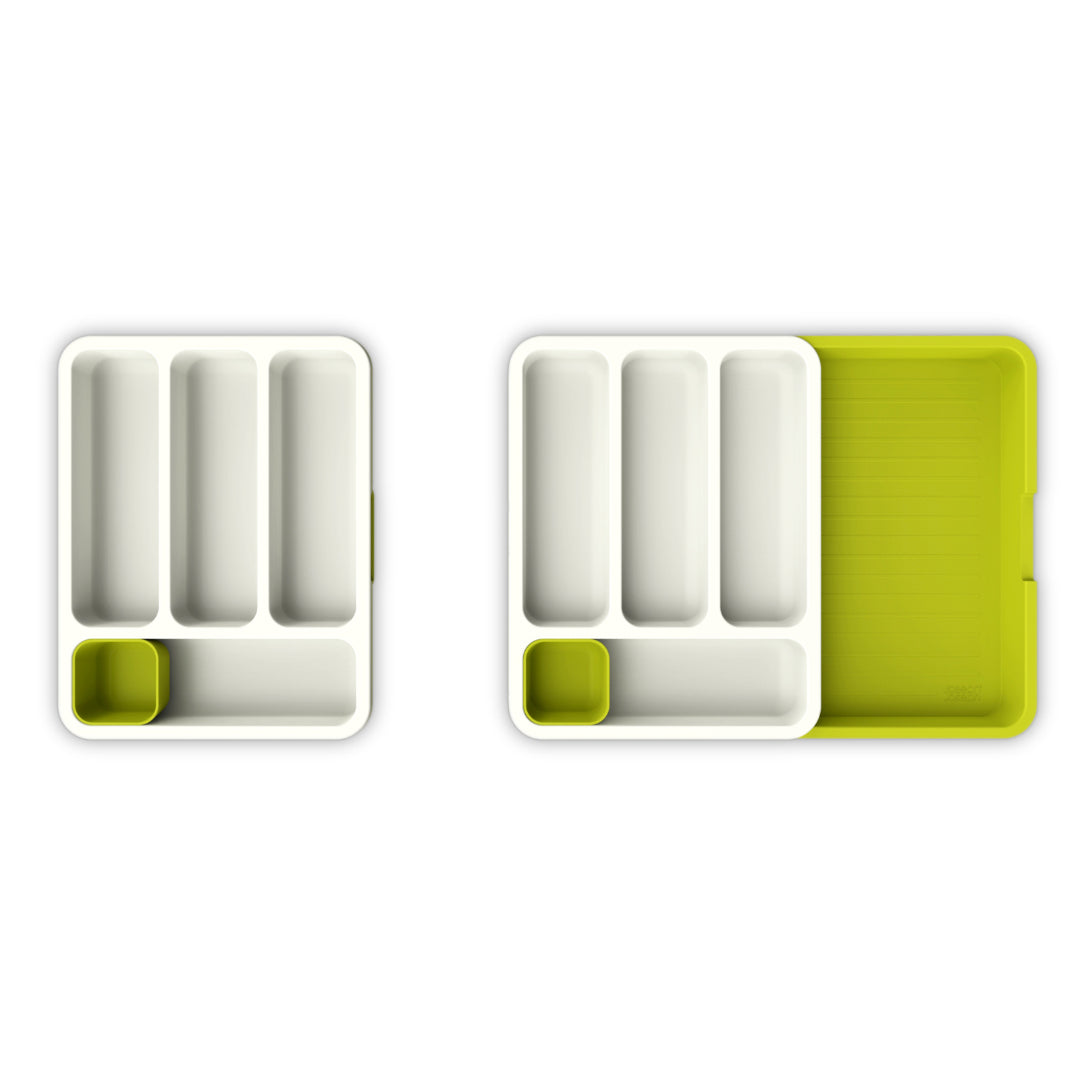 Joseph Joseph DrawerStore Expandable Cutlery Tray - Green / White | 85041