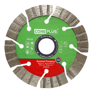 CorePlus Hybrid Diamond Blades 115mm (4.5") Tin of 3 | XMS23DBLADES