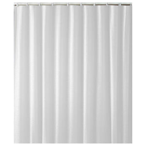 Euroshowers Shower Curtain 200cm x 200cm - White Diamond | ES67218