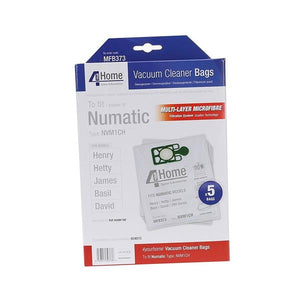 Henry Hetty Numatic Microfibre Vacuum Bags 5 Pack | EXSMFB373