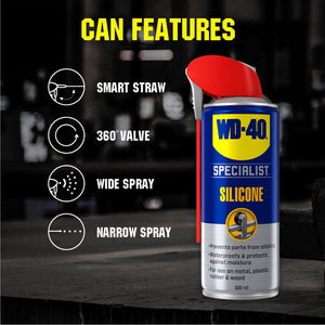 Wd 40 Specialists High Performance Silicone Lubricant 400ml | 1653-24