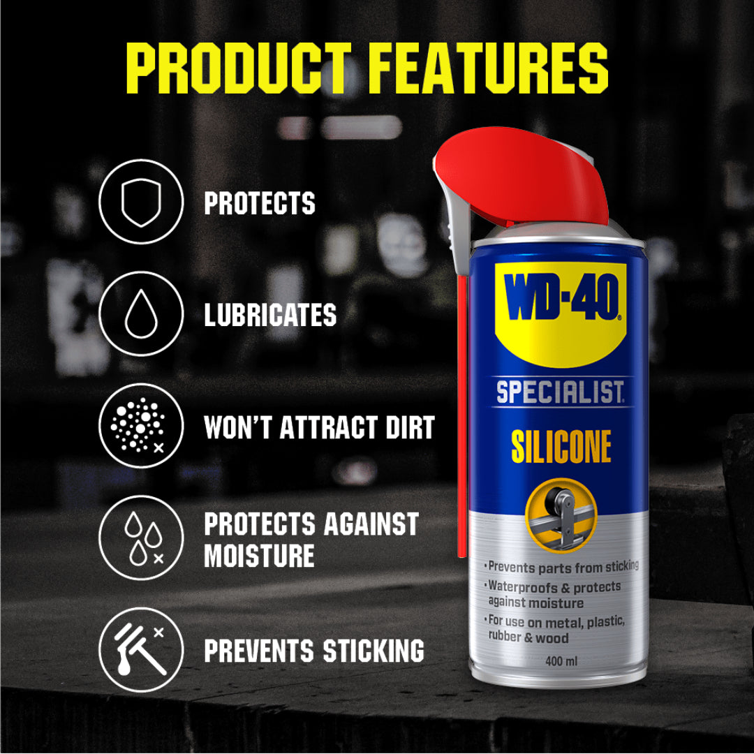 Wd 40 Specialists High Performance Silicone Lubricant 400ml | 1653-24