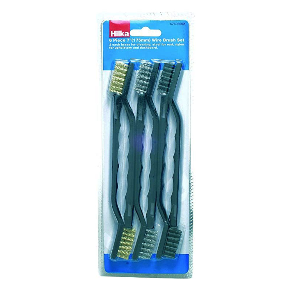 Hilka 6 Piece Wire Brush Set | 5003-98