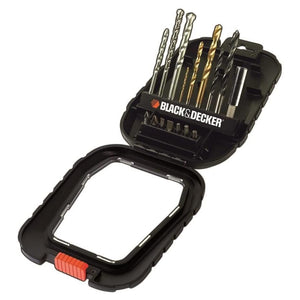 Black & Decker Mixed Drilling & Screwdriving Drill Bit Set | A7186-XJ