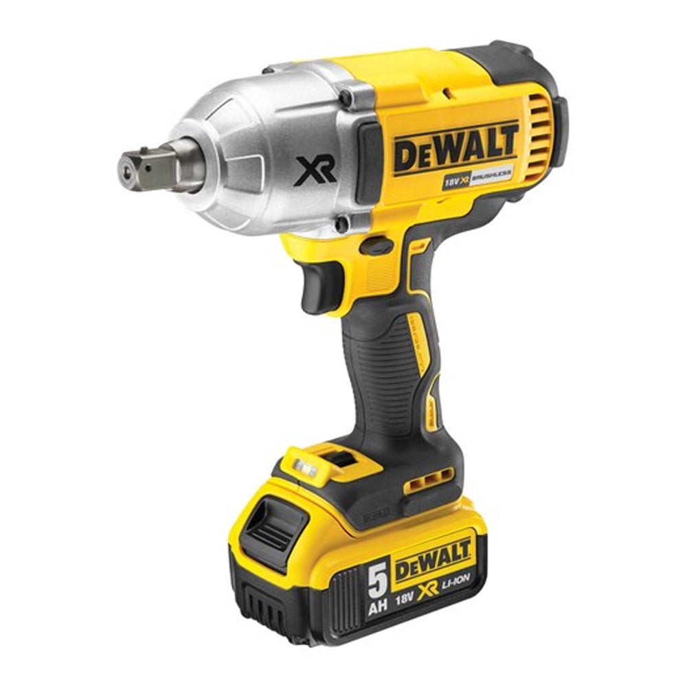 Dewalt XR 1/2in Brushless High Torque Impact Wrench 18V 2 x 5.0Ah Li-ion | DCF899P2