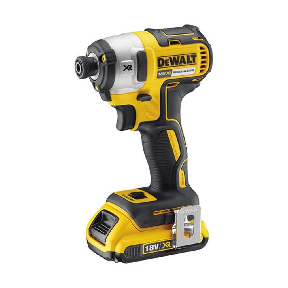 DeWalt  XR Brushless Impact Driver 18V 2 x 2.0AH Li-Ion Batteries | DCF887D2