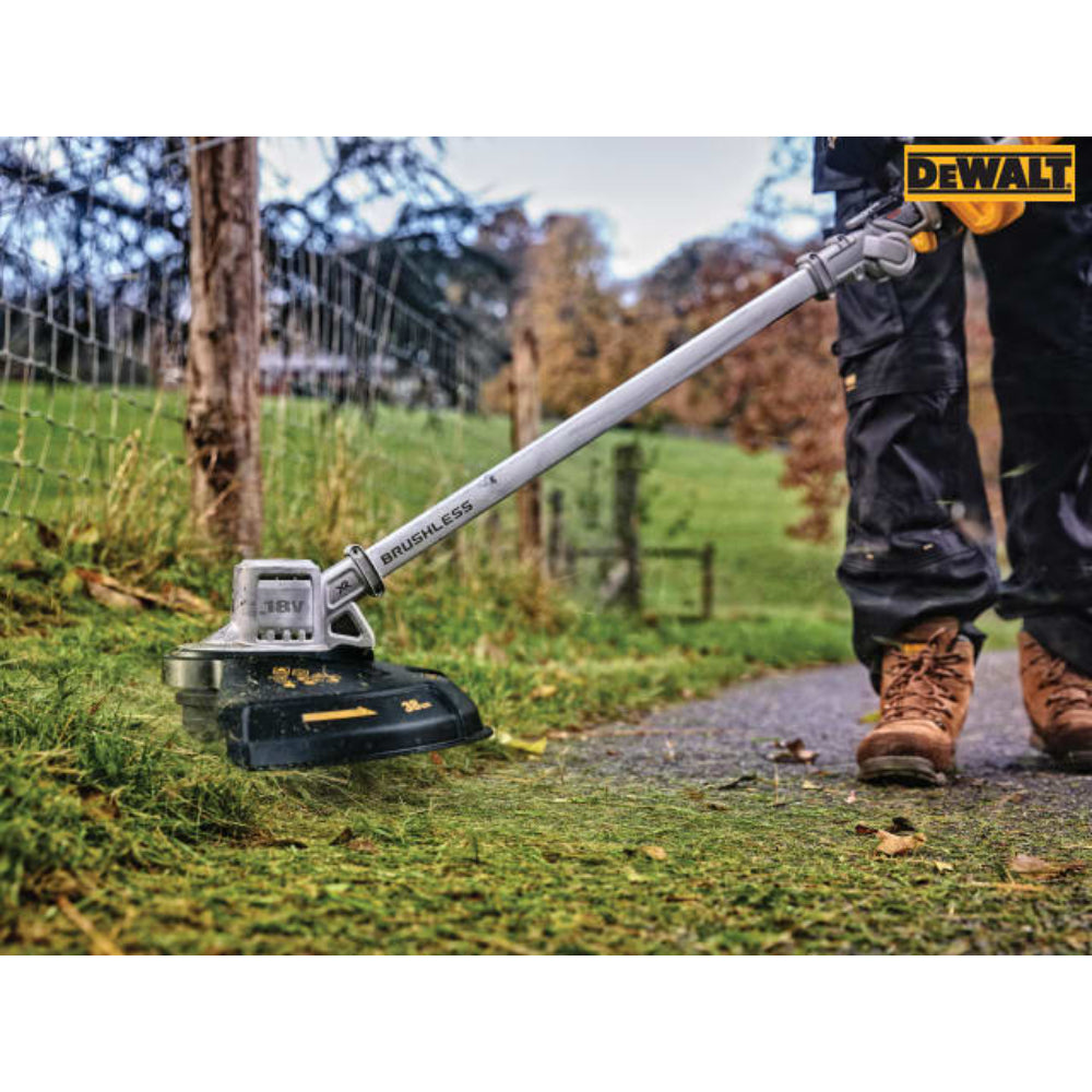 Dewalt  XR Brushless Grass Strimmer Trimmer 18V includes 1 x 5.0Ah Battery | DCMST561P1