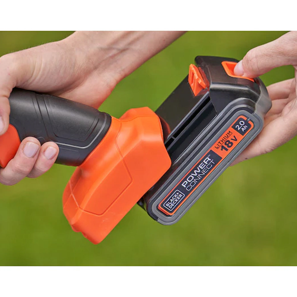 Black & Decker Shear Shrubber 18V 1 x 2.0Ah Li-ion Battery | BCSS18D1