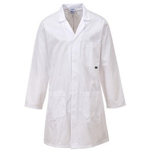 Portwest Standard Laboratory Lab Coat - White