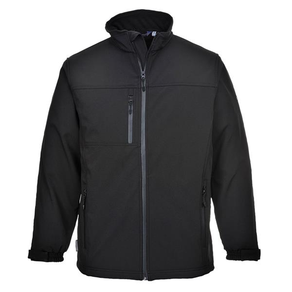 Portwest Softshell Jacket - Black - Large | TK50BKRL
