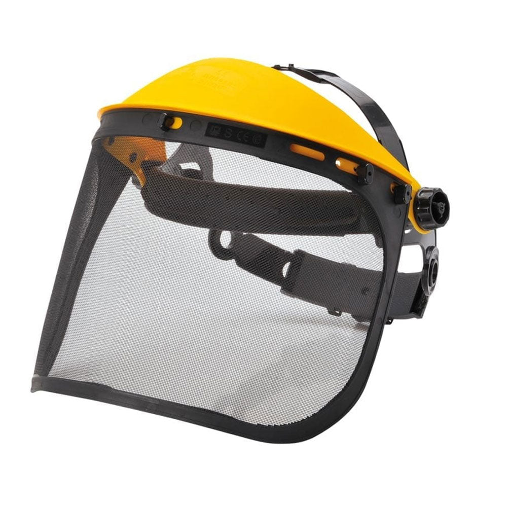 Portwest Browguard with Mesh Visor - Black | PW93BKR