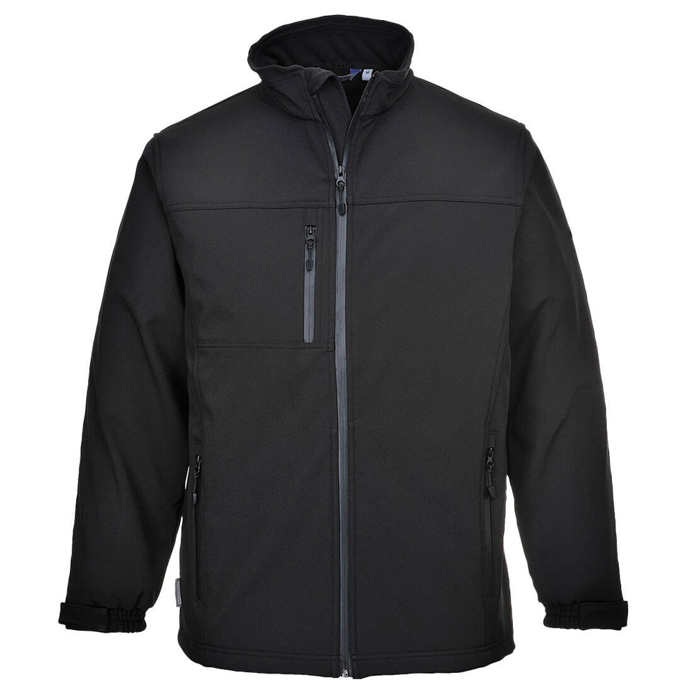 Portwest Softshell Jacket - Black - Large | TK50BKRL