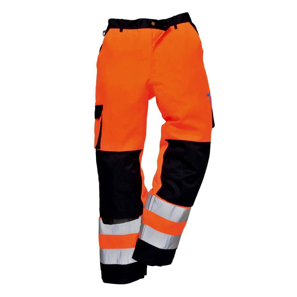 Portwest PW3 Hi-Vis Holster Pocket Work Trouser - Orange