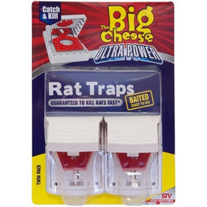 The Big Cheese Ultra Power Rat Traps Twin Pack | STV149