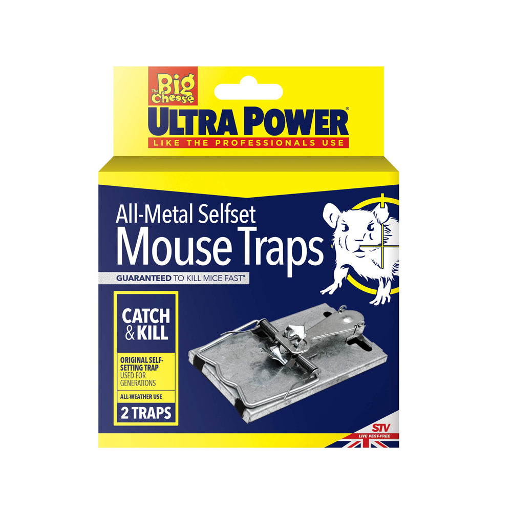 Big Cheese Ultra Power All-Metal Selfset Mouse Trap | STV167