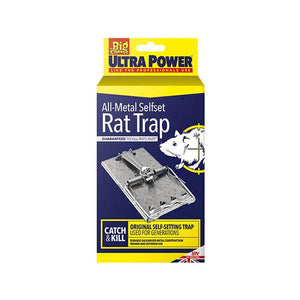 Big Cheese Ultra Power All-Metal Selfset Rat Trap | STV169