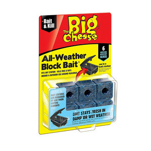 Big Cheese All-Weather Block Bait 6 x 10g | STV211