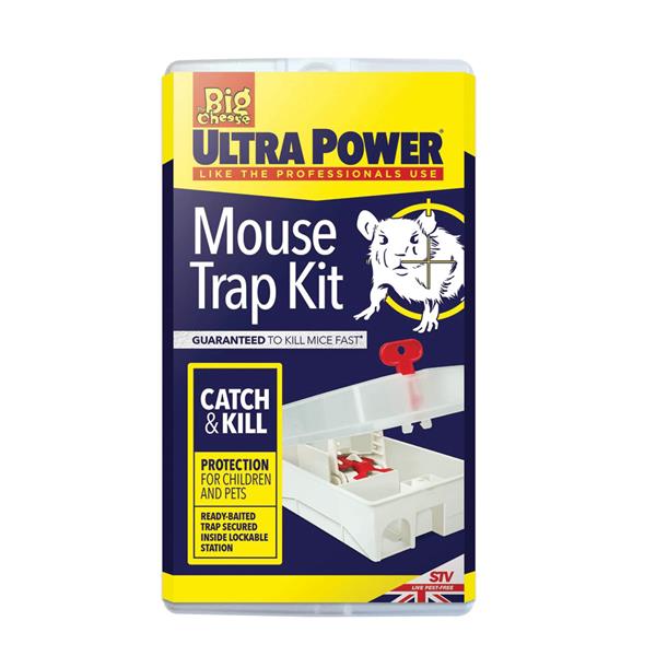 The Big Cheese Ultra Power Trap Kit For Mice | STV563