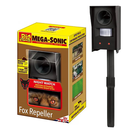 Big Cheese Mega Sonic Fox Repeller Scarer | STV608