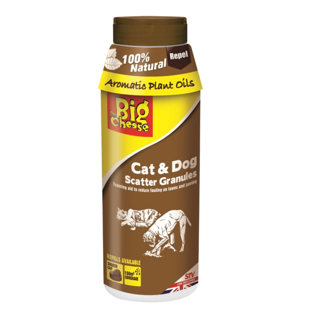 Big Cheese Cat and Dog Scatter Granules 450g | STV616