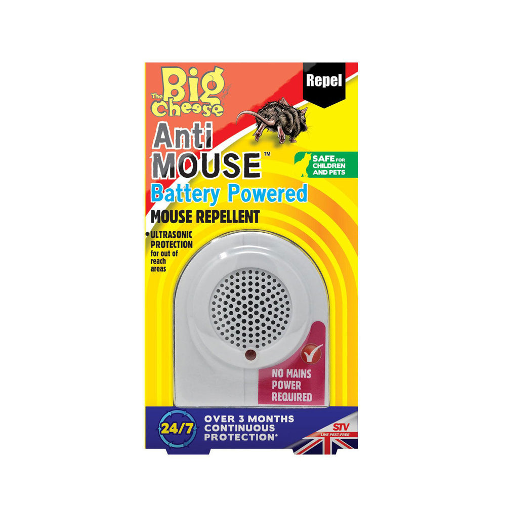 Big Cheese Anti Mouse Battery Powered Mouse Repellent | STV820