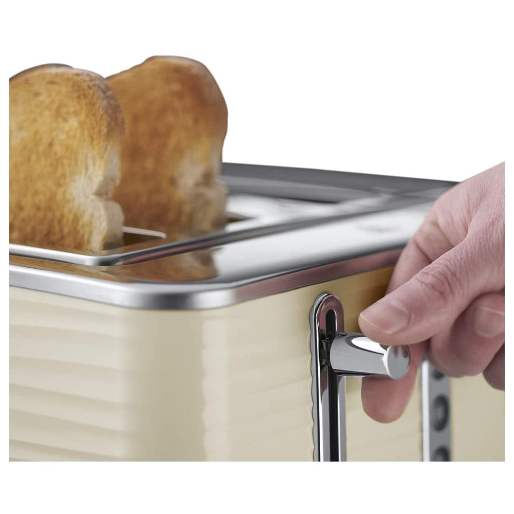 Russell Hobbs Inspire 4 Slice Toaster - Cream | 24384