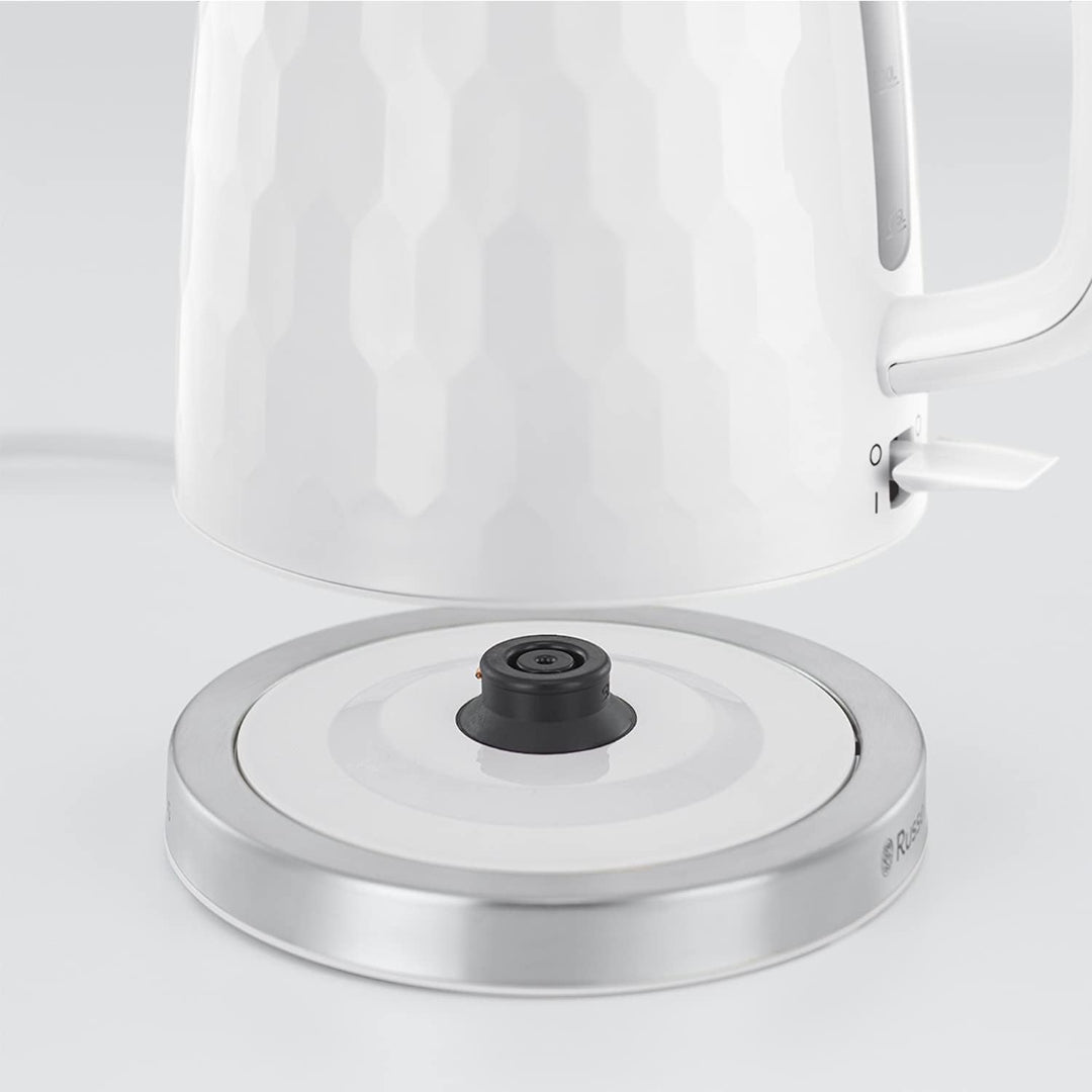 Russell Hobbs Honeycomb Kettle 1.7 Litre - White | 26050