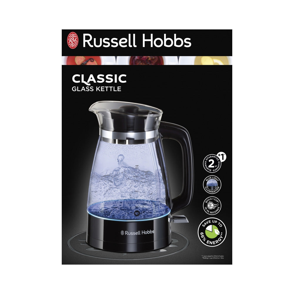 Russell Hobbs Classic Glass Kettle 1.7 Litre | 26080