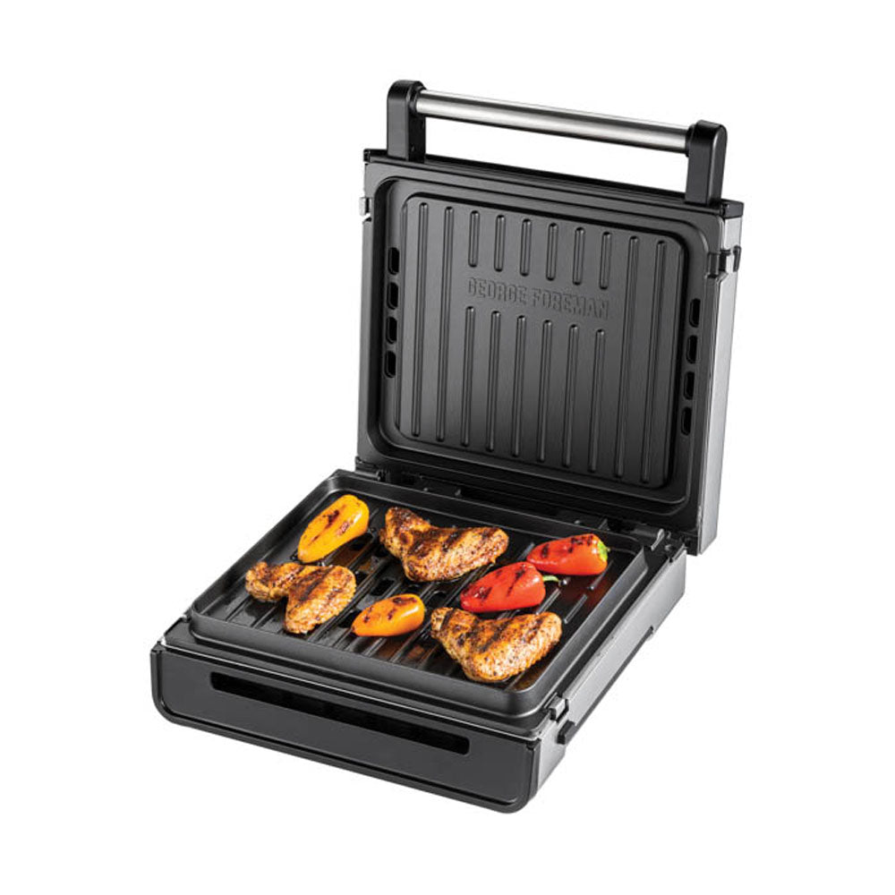 George Foreman Smokeless Contact Grill with Removable Plates | 28000