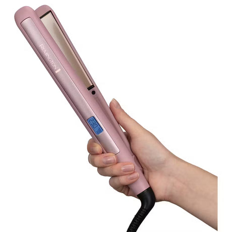 Remington Coconut Smooth Ceramic Hair Straightener - Pink | S5901