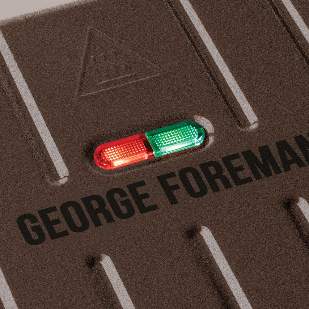 George Foreman Medium Steel Grill - Dark Bronze | 25043