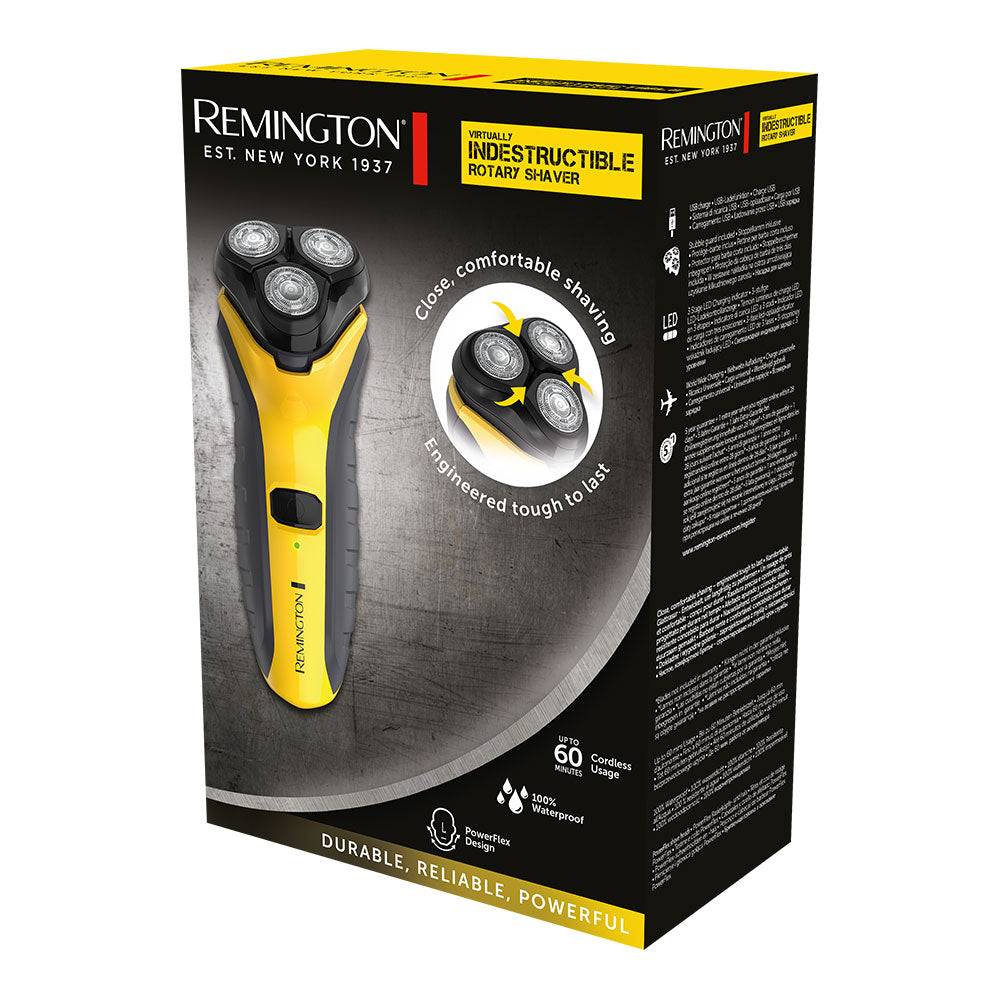 Remington 5100 Virtually Indestructible Rotary Battery Shaver | PR1855