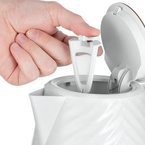 Russell Hobbs 1.7 Litre Groove Electric Kettle - White | 26381