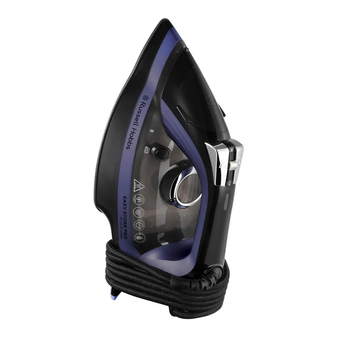 Russell Hobbs Easy Store Pro Plug & Wind Steam Iron 2400W | 26731