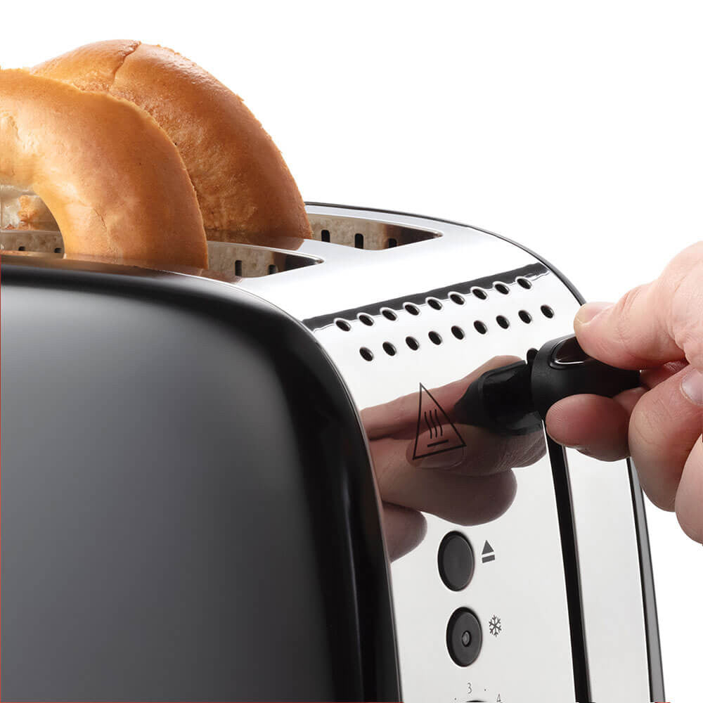 Russell Hobbs 2 Slice Toaster - Black / Stainless Steel | 26550