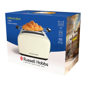 Russell Hobbs 2 Slice Toaster - Cream | 26551