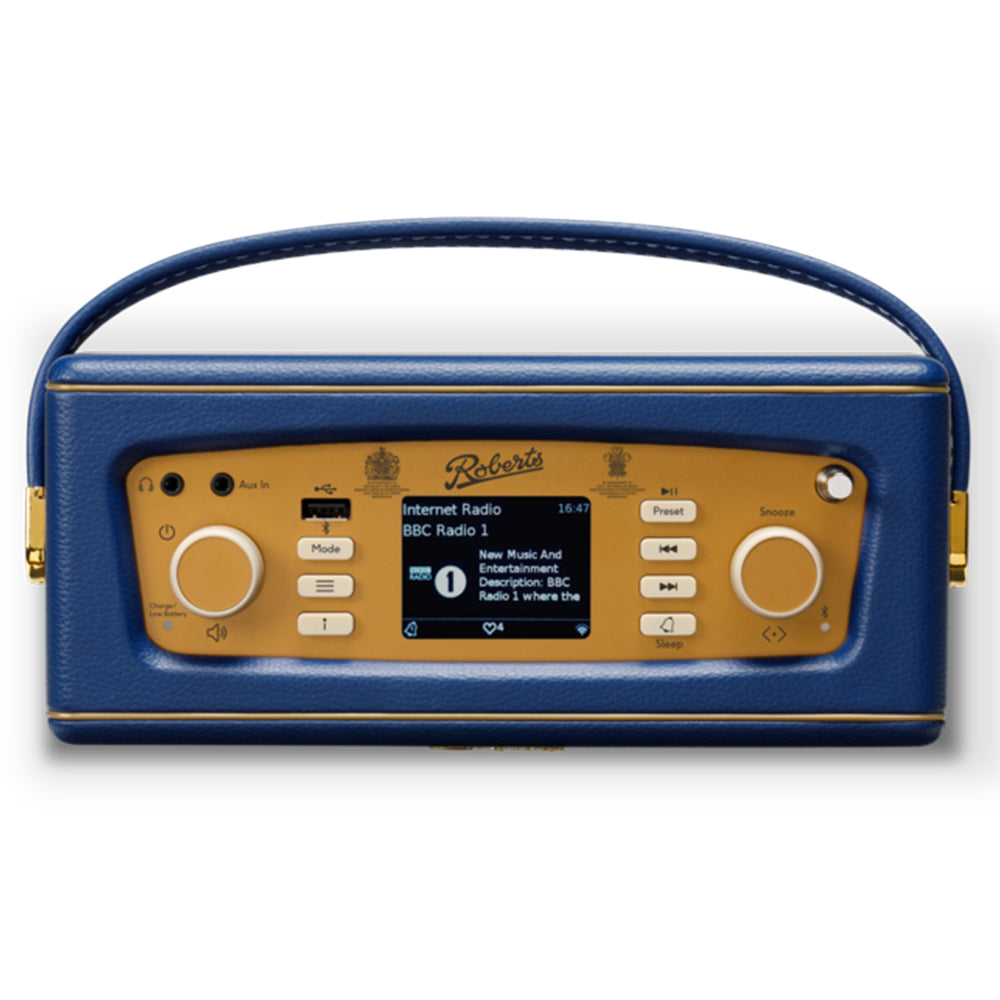 Roberts Revival iStream 3L DAB+/FM Internet Smart Radio with Bluetooth - Blue | REV-ISTREAMLMB