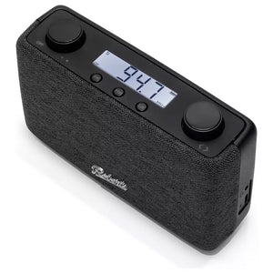 Roberts Play FM Compact Portable Radio - Black | PLAYFMB