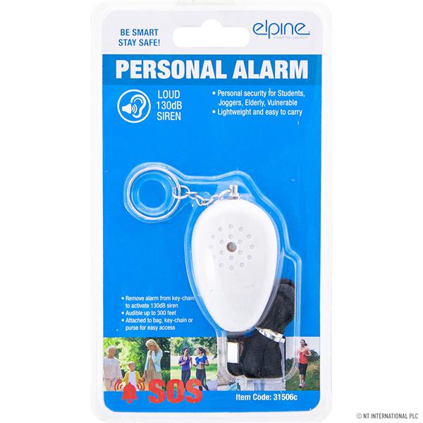 Elpine Personal Safety Alarm Key Chain 130db | 315065