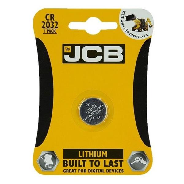 JCB CR2032 Lithium Coin Battery 3V | 1737-08
