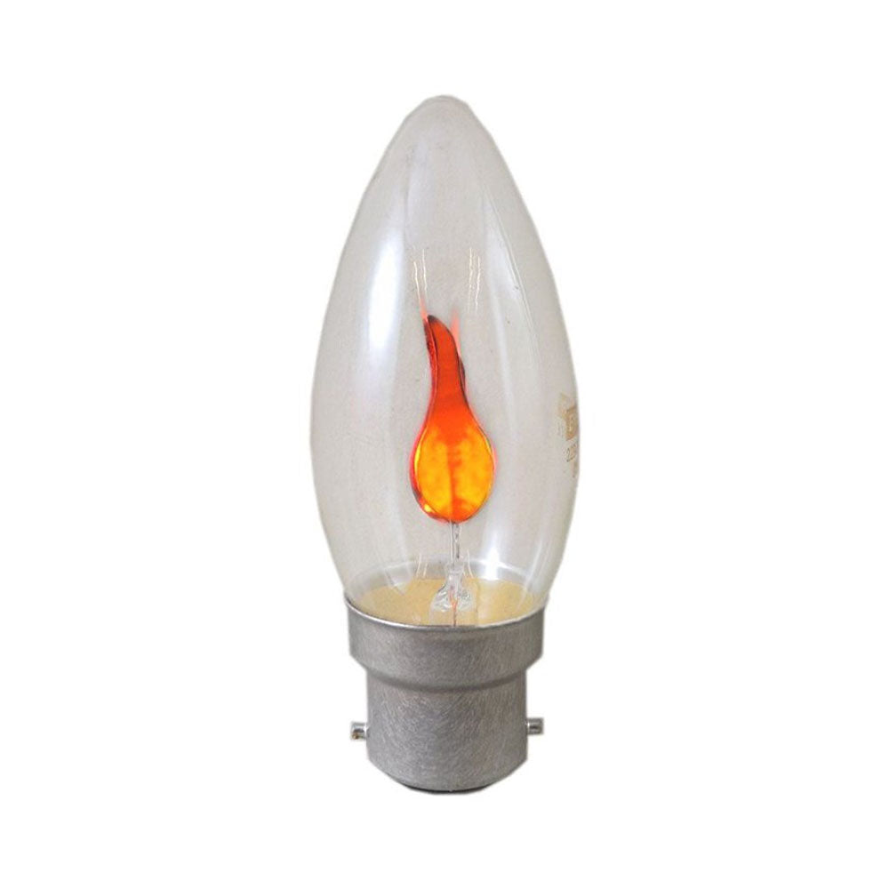 3W B22 Flicker Flame Bulb | 1205-28